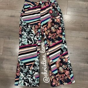 FP Movement Free People Bunny Slope Pants - Black Diamond Combo - M - NWT